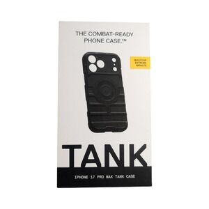 Cc3-O dbrand Combat-Ready Case with MagSafe Apple iPhone 17 Pro Max Black Tank